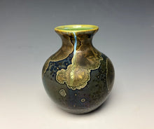 Load image into Gallery viewer, Iron Galaxy Crystalline Glazed Mini Vase 1
