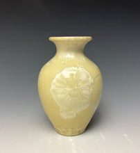 Load image into Gallery viewer, Cream Crystalline Glazed Mini Vase
