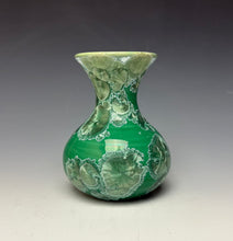 Load image into Gallery viewer, Emerald Green Crystalline Glazed Mini Vase 8
