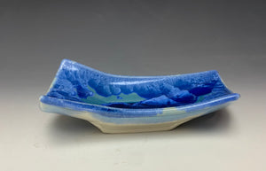 Crystalline Tray in Blue Teal #1