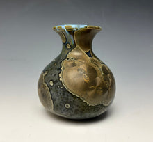 Load image into Gallery viewer, Iron Galaxy Crystalline Glazed Mini Vase 2
