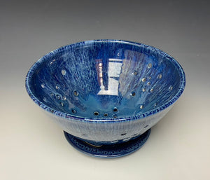 Deep Blue Berry Bowl