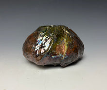 Load image into Gallery viewer, Rainbow Copper Raku AirPlant Vase #2
