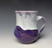 Load image into Gallery viewer, Purple and White Swirly Mug
