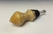 Load image into Gallery viewer, Crystalline Glazed Bottle Stopper- Gold #2
