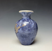 Load image into Gallery viewer, Periwinkle Crystalline Mini Vase 2

