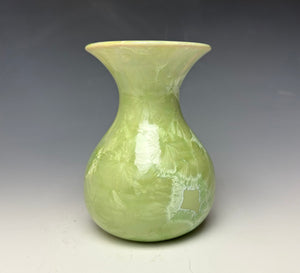 Crystalline Glazed Mini Vase - Mint Green