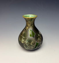 Load image into Gallery viewer, Iron Galaxy Crystalline Glazed Mini Vase 2
