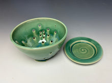 Load image into Gallery viewer, Seafoam Green Berry Bowl #2
