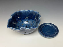Load image into Gallery viewer, Deep Blue Lotus Berry Bowl
