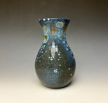 Load image into Gallery viewer, Cobalt Galaxy Crystalline Glazed Vase 2
