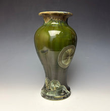 Load image into Gallery viewer, Iron Galaxy Crystalline Glazed Vase
