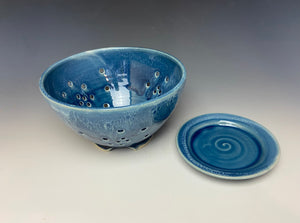 Ice Blue Berry Bowl