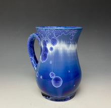 Load image into Gallery viewer, Crystalline Glazed Mug 18oz - Winter Sky Blue #3
