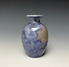 Load image into Gallery viewer, Periwinkle Crystalline Mini Vase 2
