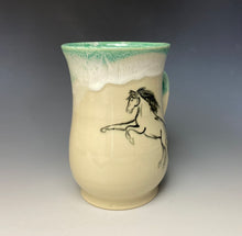 Load image into Gallery viewer, Rearing Horse Mug - Bermuda Green
