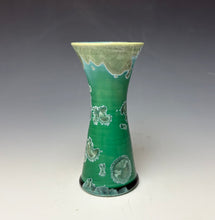 Load image into Gallery viewer, Emerald Green Crystalline Glazed Mini Vase 5
