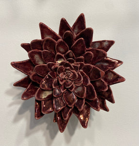 Ruby Porcelain Wallflower