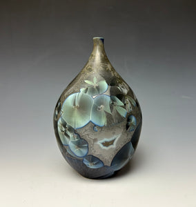 Cobalt Galaxy Crystalline Teardrop