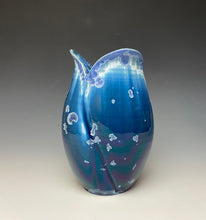 Load image into Gallery viewer, Tulip Vase- Atlantic Storm Blue #2
