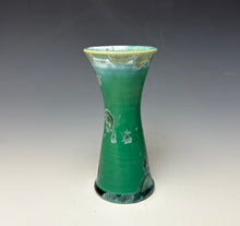 Load image into Gallery viewer, Emerald Green Crystalline Glazed Mini Vase 5
