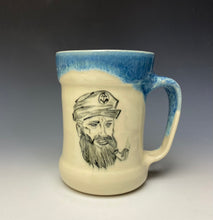 Load image into Gallery viewer, Sea Captain Mug- Ice Blue
