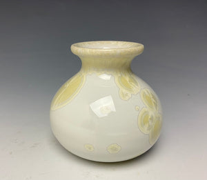 Crystalline Mini Vase in Ivory