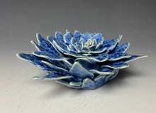 Load image into Gallery viewer, Blue Porcelain Wallflower
