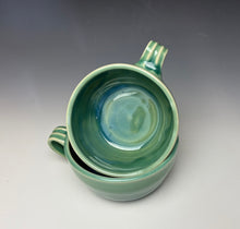 Load image into Gallery viewer, Seafoam Green Soup Mug
