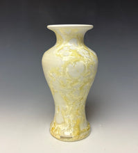 Load image into Gallery viewer, Crystalline Vase in Ivory
