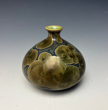 Load image into Gallery viewer, Iron Galaxy Crystalline Glazed Mini Vase 4
