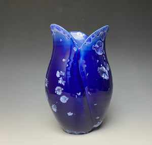 Tulip Vase- Winter Sky Blue #1