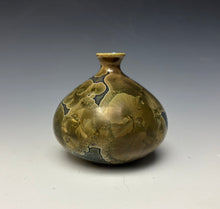 Load image into Gallery viewer, Iron Galaxy Crystalline Glazed Mini Vase 4
