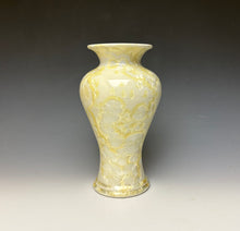 Load image into Gallery viewer, Crystalline Vase in Ivory
