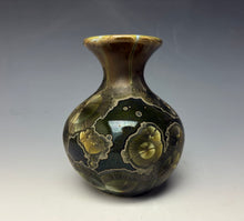 Load image into Gallery viewer, Iron Galaxy Crystalline Glazed Mini Vase 1
