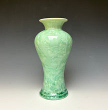 Load image into Gallery viewer, Crystalline Glazed Vase - Mint Green #3

