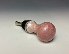 Load image into Gallery viewer, Crystalline Glazed Bottle Stopper- Pink
