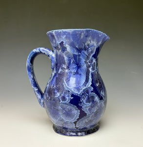 Crystalline Glazed Creamer 20oz - Winter Sky Blue