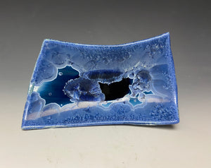 Crystalline Tray in Atlantic Storm Blue #1