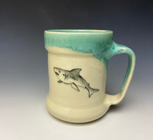 Load image into Gallery viewer, Shark Mug- Seafoam Green
