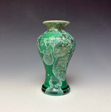 Load image into Gallery viewer, Emerald Green Crystalline Glazed Mini Vase 3
