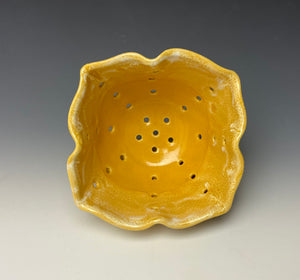 Sunshine Yellow Lotus Berry Bowl