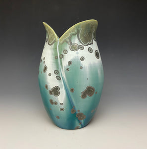 Tulip Vase- Wintergreen #3