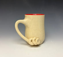 Load image into Gallery viewer, Artist Pig Mug- Red

