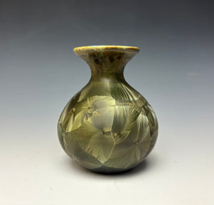 Iron Galaxy Crystalline Glazed Mini Vase 3
