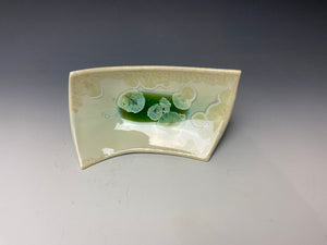 Crystalline Tray in Moss Green #1