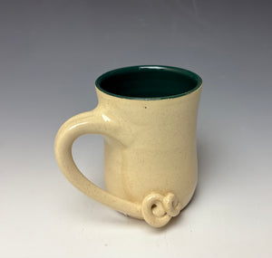 Hula Pig Mug- Blue Green