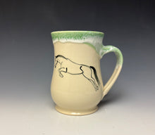 Load image into Gallery viewer, Jumping Horse Mug- Bermuda Green
