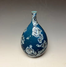 Load image into Gallery viewer, Atlantic Storm Blue Crystalline Mini Teardrop
