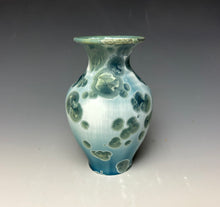 Load image into Gallery viewer, Bluestone Crystalline Glazed Mini Vase 1
